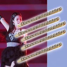 Load image into Gallery viewer, 5PCS Fashion Bling Crystal Rhinestones Hair Clips Women Hairpins Metal Barrettes Hair Styling Tools Accessories Headdress Gorgeous Hair Accessories For Women