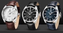 Load image into Gallery viewer, Leather Fashion Sport Men's Watches Luxury Military Quartz Analog Waterproof Men Watch