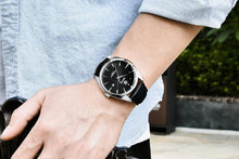Load image into Gallery viewer, Leather Fashion Sport Men's Watches Luxury Military Quartz Analog Waterproof Men Watch