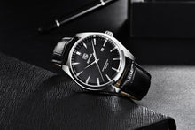 Load image into Gallery viewer, Leather Fashion Sport Men's Watches Luxury Military Quartz Analog Waterproof Men Watch