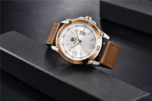 Load image into Gallery viewer, Top Luxury Fashion Mens Watches Quartz Casual Leather Design Sport Analog Waterproof Classic Wrist Watch