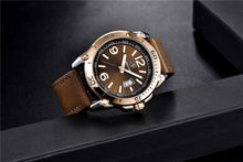 Load image into Gallery viewer, Top Luxury Fashion Mens Watches Quartz Casual Leather Design Sport Analog Waterproof Classic Wrist Watch