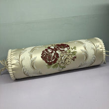 Load image into Gallery viewer, New Classical Luxury Cylindrical Cotton And Linen Pillow Roll Cushion Sofa Throw Polyester Cotton Linen Pillowcase Sofa Cushion Cover Backrest Home Chair Modern Colorful Design 15X50CM