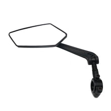 Load image into Gallery viewer, New Scratch Resistant Glass Lens Rear View Mirror Bike Cycling Clear Wide Range Back Sight Rearview Reflector Adjustable Handlebar Rotatable Bicycle Rear View Glass Mirror Wide Angle Acrylic Safety Mirror New Scratch Resistant Glass Lens