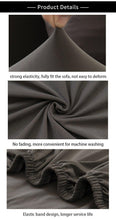 Load image into Gallery viewer, Elastic Solid Color Sofa Cover Spandex Modern All-inclusive Sofa SlipCover for living Room Stretch Couch Covers 1/2/3/4 Seater Sofa Cover Furniture Protector Couch Soft with Elastic Bottom Anti-Slip Foam Kids