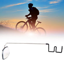 Load image into Gallery viewer, Bike Aluminum Bicycle Cycling Horse Riding Glass Mirror 360 Adjustment Rear View Mount Mirror Helmet Eyeglass Rear View Bicycle Eyeglass Mirror Biking Cycling Helmet Mount Rear View Mirror Adjustable Angle Aluminum Alloy Riding Mirror Accessories