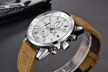 Load image into Gallery viewer, New Top Luxury Mens Watch Quartz Clock Waterproof Classic Automatic Chronograph Military Wrist Watches for Men