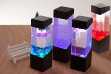 Load image into Gallery viewer, LED Jellyfish Night Light Tank Aquarium Style LED Lamp Sensory Autism Lava Lamp LED Desk Lamp Home Décor USB Power Cute Study Lamps for Bedroom Décor