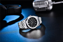 Load image into Gallery viewer, Fashion Stainless Steel Mens Quartz Analog Watch Luminous Waterproof Mens Sports Minimalist Wrist Watch