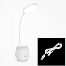 Load image into Gallery viewer, Flexible Led Table Lamps with Usb Touch Dimmable LED Stand Desk Light Reading Lamp Modern Flexible Study Lamp with Pen Holder Decorative Table Lamp Cute Study Lamps for Bedroom Décor