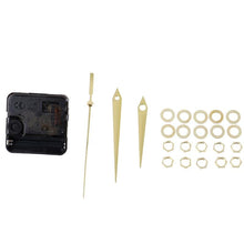 Load image into Gallery viewer, Quartz Clock Repair Movement Hands For Silent Large Wall Clock Non-Ticking Hands Quartz Wall Clock Movement Mechanism Repair Parts Replacement with 3 Different Pairs of Hands Repair Clock Mechanism Parts