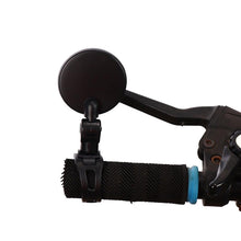 Load image into Gallery viewer, Universal Bicycle Mirror Bicycle Accessories Handlebar Rearview Mirror Rotate Wide-Angle Rearview Mirror Rotatable Round Adjustable Shockproof Convex Wide Angle Universal Back Rear View Mirrors