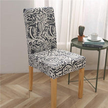 Load image into Gallery viewer, Universal Chair Cover Removable Washable Seat Chair Covers Protector Slipcovers For Hotel Banquet Restaurant Dining Room Cover Stretch Polyester Parsons Chair Slipcover Removable Washable Kitchen Chair Protector