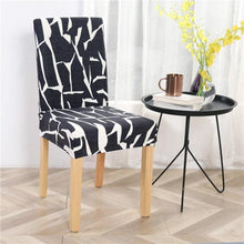 Load image into Gallery viewer, Universal Chair Cover Removable Washable Seat Chair Covers Protector Slipcovers For Hotel Banquet Restaurant Dining Room Cover Stretch Polyester Parsons Chair Slipcover Removable Washable Kitchen Chair Protector