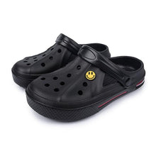 Load image into Gallery viewer, Gray Cute Summer Sandals Women Beach Sandals Non Slip Comfortable Lightweight Outdoor Sandals Woman Light Weight Quick Drying Slip-On Garden Clog Shoes Rubber Slipper