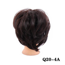 Load image into Gallery viewer, Synthetic Messy Bun Scrunchie Chignon With Elastic Hair Bands Donut Straight Ponytail Hair Pieces For Women Hair Extensions Clip in Hair Extension For Volumized Hair Buns For Girls