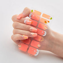 Load image into Gallery viewer, Full Cover Nail Stickers Designer Nail Decals Fashion Five Sorts of Nail Stickers Nail Sticker set Nail Decoration Nail Strips 3D Nail Art Stickers Decal Slider Template Diy Nail Tool Decorations Nail Art Design Self Adhesive Luxury Designer Nail Sticker