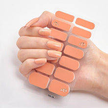 Load image into Gallery viewer, Full Cover Nail Stickers Designer Nail Decals Fashion Five Sorts of Nail Stickers Nail Sticker set Nail Decoration Nail Strips 3D Nail Art Stickers Decal Slider Template Diy Nail Tool Decorations Nail Art Design Self Adhesive Luxury Designer Nail Sticker