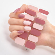 Load image into Gallery viewer, Full Cover Nail Stickers Designer Nail Decals Fashion Five Sorts of Nail Stickers Nail Sticker set Nail Decoration Nail Strips 3D Nail Art Stickers Decal Slider Template Diy Nail Tool Decorations Nail Art Design Self Adhesive Luxury Designer Nail Sticker