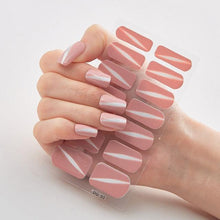 Load image into Gallery viewer, Full Cover Nail Stickers Designer Nail Decals Fashion Five Sorts of Nail Stickers Nail Sticker set Nail Decoration Nail Strips 3D Nail Art Stickers Decal Slider Template Diy Nail Tool Decorations Nail Art Design Self Adhesive Luxury Designer Nail Sticker