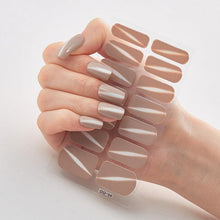 Load image into Gallery viewer, Full Cover Nail Stickers Designer Nail Decals Fashion Five Sorts of Nail Stickers Nail Sticker set Nail Decoration Nail Strips 3D Nail Art Stickers Decal Slider Template Diy Nail Tool Decorations Nail Art Design Self Adhesive Luxury Designer Nail Sticker