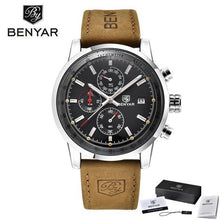 Load image into Gallery viewer, New Top Luxury Mens Watch Quartz Clock Waterproof Classic Automatic Chronograph Military Wrist Watches for Men