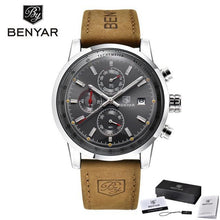 Load image into Gallery viewer, New Top Luxury Mens Watch Quartz Clock Waterproof Classic Automatic Chronograph Military Wrist Watches for Men