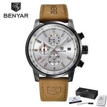 Load image into Gallery viewer, New Top Luxury Mens Watch Quartz Clock Waterproof Classic Automatic Chronograph Military Wrist Watches for Men