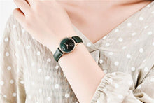 Load image into Gallery viewer, New Red Women Fashion Watch Quartz Luxury Leather Strap Analog Waterproof And Scratch Resistant Watches Excellent Gift For Women