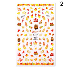 Load image into Gallery viewer, Summer Glitter Nail Decals Stickers Gold Black White Leaf Manicuring Foils Geometric Slider Nail Art Adhesive Decor Adhesive 3D Wave Design Decoration for Women Girls Art Stickers Decal Decoration Metallic Curve Strip Line Nail Decor