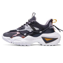 Load image into Gallery viewer, Mens Strong Casual Fashion Chunky Sneakers Height Increasing Spring Thick Sole Footwear Fashion High Quality Sneakers Slip on Walking Shoes High Top Casual Shoes For Men
