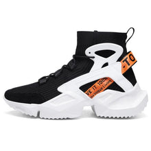 Load image into Gallery viewer, Mens High Top Fashion Socks Sneakers Men Trend Comfortable Casual Shoes Outdoor Non-slip Breathable Men's Height Increasing Casual Outdoor High Quality Mesh Walking Jogging Sneakers