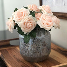 Load image into Gallery viewer, New Artificial 10/20/30 Heads 8cm PE Foam Rose Flowers Bride Bouquet Flower For Wedding Party Decorative Scrapbooking Flower Silk Roses for Wedding Centerpieces Bridal Show Bouquets Party Home Flowers Decoration