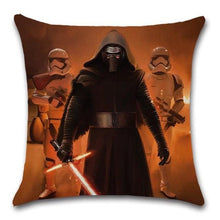 Load image into Gallery viewer, Unique Style Throw Pillow Cover Robot pattern Polyester Linen Cushion cover Decoration For Home House Party Chair Sofa Gift Cute Adorable Cartoon Robot Waving with Robotic Dog Friend Throw Pillow Cover Case Decorative Cushion For Couch Bed