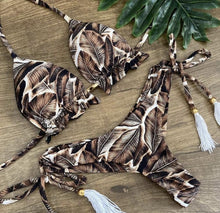 Load image into Gallery viewer, Popular Women's Beachwear Bikini Set Swimwear Push-Up Padded Swimsuit Floral Bikini Set Low Rise Ruffled Two Pieces Swimsuit Push Up Bathing Suit Swimwear