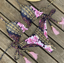 Load image into Gallery viewer, Popular Women's Beachwear Bikini Set Swimwear Push-Up Padded Swimsuit Floral Bikini Set Low Rise Ruffled Two Pieces Swimsuit Push Up Bathing Suit Swimwear