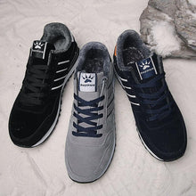 Load image into Gallery viewer, Blue Mens Casual Shoes Comfortable Sneakers Artificial Leather Male Spring Flats Trainers Outdoor Mens Casual Sports High Quality Sneaker Sport Walking Fashion Sneakers