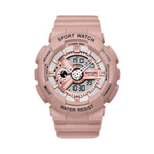 Load image into Gallery viewer, Couple Watch Fashion Strap Practical Waterproof Multifunctional Digital Wristwatch Dual Display Men's Digital Watch Military Watch Daily Sports Large Dial Men's Wrist Watch