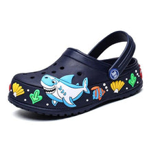 Load image into Gallery viewer, Cartoon Ocean Fashion Children Garden Shoes Boys Summer Slippers High Quality Kids Garden Children Clogs Boys Shoes Slides Sandals Clogs Children Beach Outdoor Walking Slipper