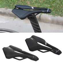 Load image into Gallery viewer, Bicycle Soft Thick Saddle Mountain Road Bike Wide Seat Cushion Road Bike Carbon Saddle Comfort Bike Saddle Ergonomic Waterproof Bicycle Seat For Road Bike Mountain Bike Seats