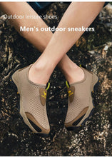 Load image into Gallery viewer, Summer Mesh Beach Men Shoes Lightweight Breathable Walking Footwear New Slip-On Comfortable Outdoor Walking Footwear Non-Slip Running Climbing Shoes Sneakers Lightweight Breathable Walking Shoes