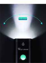 Load image into Gallery viewer, Front Bicycle Light USB Rechargeable LED Bike Light Waterproof Cycling Headlight Climbing Safety Flashlight Lamps Bike Light Super Bright Bicycle Light Easy To Install Fits All Bikes Headlights With Modes