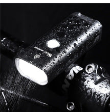 Load image into Gallery viewer, Front Bicycle Light USB Rechargeable LED Bike Light Waterproof Cycling Headlight Climbing Safety Flashlight Lamps Bike Light Super Bright Bicycle Light Easy To Install Fits All Bikes Headlights With Modes