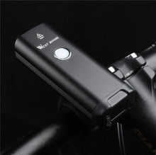 Load image into Gallery viewer, Front Bicycle Light USB Rechargeable LED Bike Light Waterproof Cycling Headlight Climbing Safety Flashlight Lamps Bike Light Super Bright Bicycle Light Easy To Install Fits All Bikes Headlights With Modes