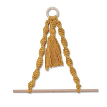 Load image into Gallery viewer, Handmade Wall Art Home Wall Decor Woven Hanging Tapestry Tassel Wind Chimes Wall Hanging Ornaments Hand Macrame Wall For Wall Wedding Living Room Gallery Patio Apartment Yard Decor