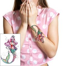 Load image into Gallery viewer, Elegant Waterproof Temporary Butterfly Sticker Tattoo Fake Halloween Party Tattoo For Woman Girls