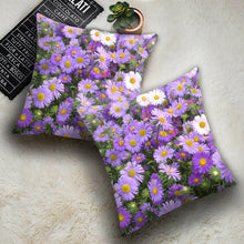 Load image into Gallery viewer, Bright Red Flower Cushion Cover Home Fashion Decoration Red Orange Pink Poppy Flowers Decorative Throw Pillow Cover Case Cushion Home Living Room Pillow Case Super Soft Short Plush Cushion Cover 45x45CM
