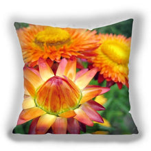 Load image into Gallery viewer, Bright Red Flower Cushion Cover Home Fashion Decoration Red Orange Pink Poppy Flowers Decorative Throw Pillow Cover Case Cushion Home Living Room Pillow Case Super Soft Short Plush Cushion Cover 45x45CM
