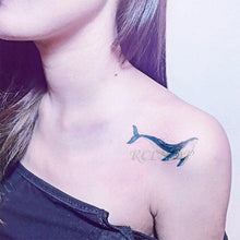 Load image into Gallery viewer, Elegant Waterproof Tattoo Sticker Sun Moon Fake Tatto Fashion Moon Temporary Fun Sun Wave Magic Tatoos For Womens Mens