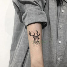 Load image into Gallery viewer, Elegant Waterproof Tattoo Sticker Sun Moon Fake Tatto Fashion Moon Temporary Fun Sun Wave Magic Tatoos For Womens Mens